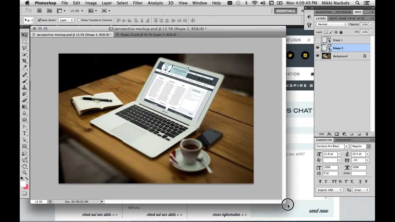 Download How to Make Perspective Mockups in Photoshop - YouTube