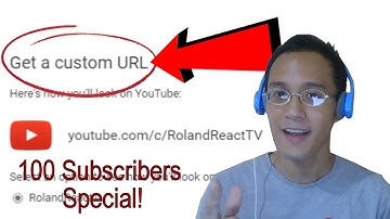 How to custom URL in Youtube 2017 | Dramatic 100 SUBSCRIBERS Monumental Moment! | New Series!