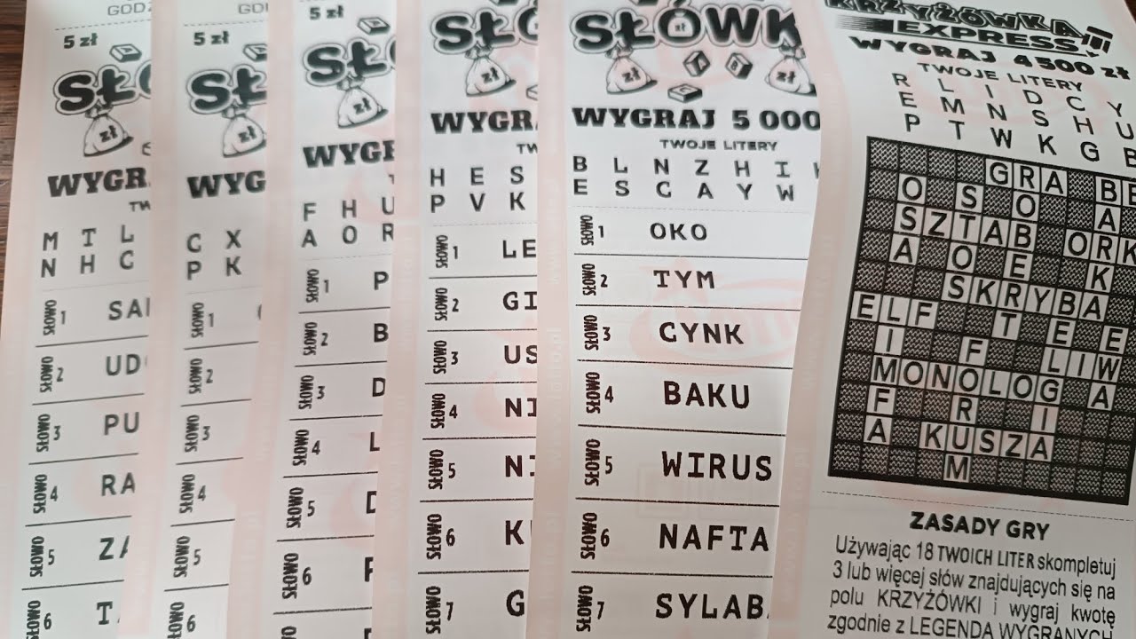 Ekspress Losy ▶️ Krzyżówka Ekspress ✨ Słówka 💸