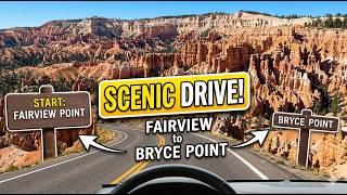 Driving Bryce Canyon: Fairview Point to the Iconic Bryce Point View