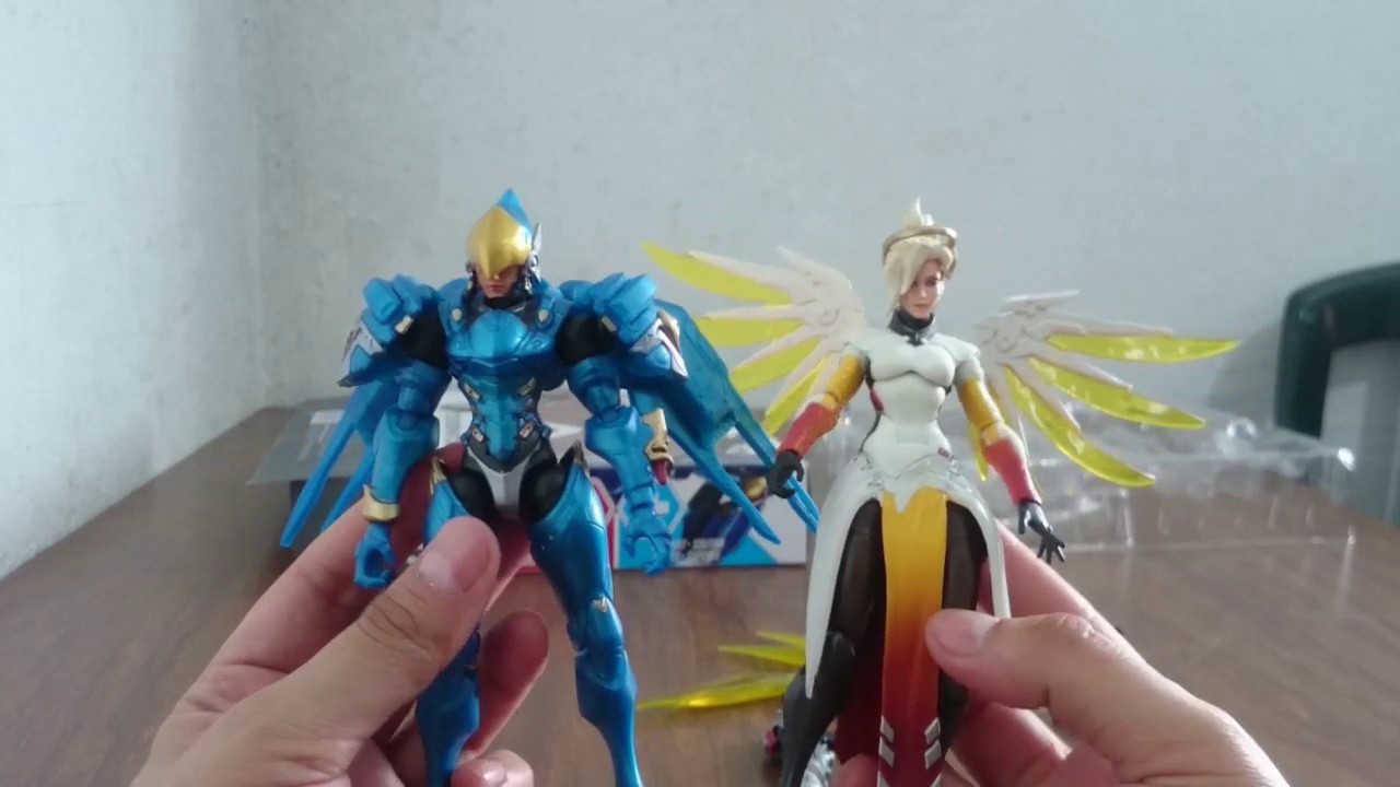 Overwatch Ultimates Series Soldier: 76 e Shrike (Ana) Skin Dual Pack 6 Inch Scale Collezionabili Action Figure con Accessori - Personaggi dei videogiochi Blizzard