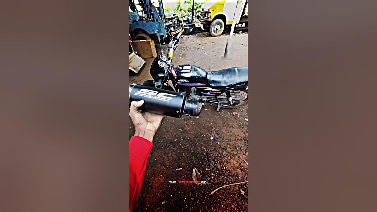 SC Exhaust in splender π #shorts #scprojectexhaust #exhaust #splendor SC Exhaust in splender π #shorts #scprojectexhaust #exhaust #splendor