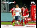ماليك ايفونا يحرز الهدف الأول للنادي الاهلي في مرمى الزمالك 