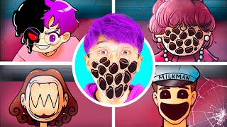 LANKYBOX Playing THAT'S NOT MY NEIGHBOR NEW UPDATE! (ALL NEW ENDINGS + ALL NEW DOPPLEGANGERS!)