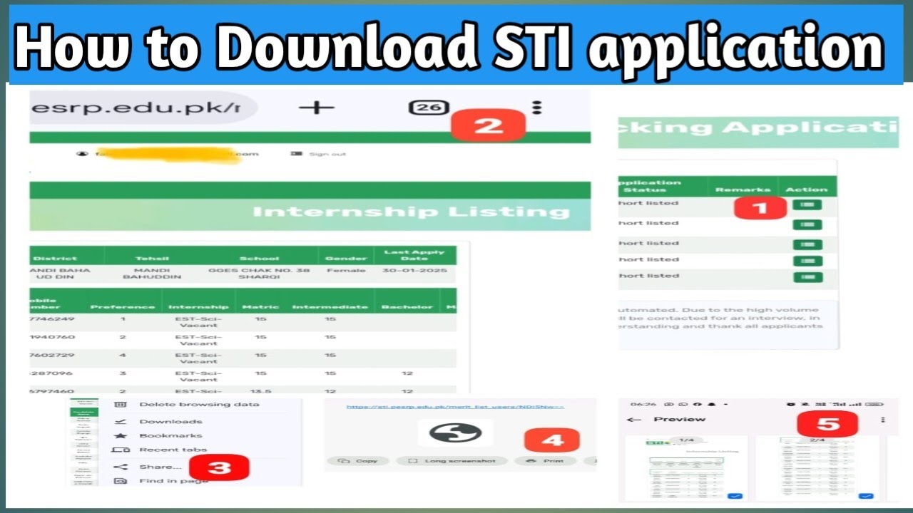 How to download STI application | STI teachers application kese ...