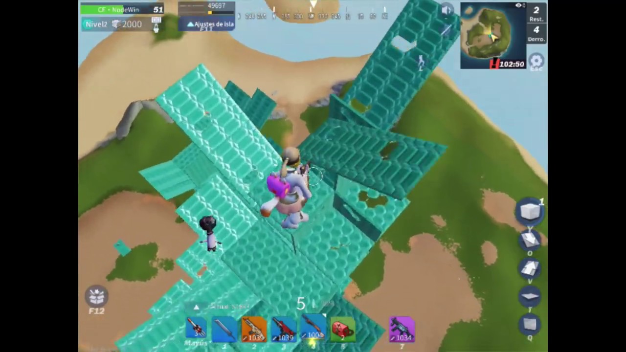 pvp with CE member - Node (creative destruction)