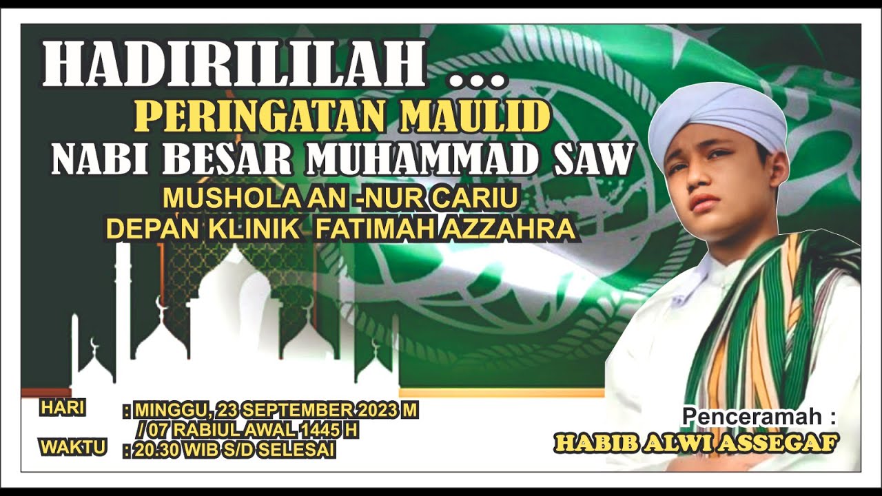 PART 2 TERBARU MUSHOLA AN-NUR BERSHOLAWAT  BERSAMA || HABIB ALWI ASSEGAF || CARIU KOTABARU KARAWANG