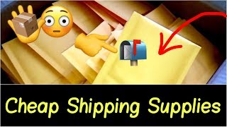 ✅Best Cheap Shipping Supplies for Online Business $0.07 Bubble Mailers for USPS, UPS, Fedex, DHL