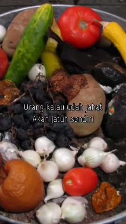 Buah kalau sudah busuk, lama kelamaan pasti akan jatuh sendiri dr pohonnya 😇