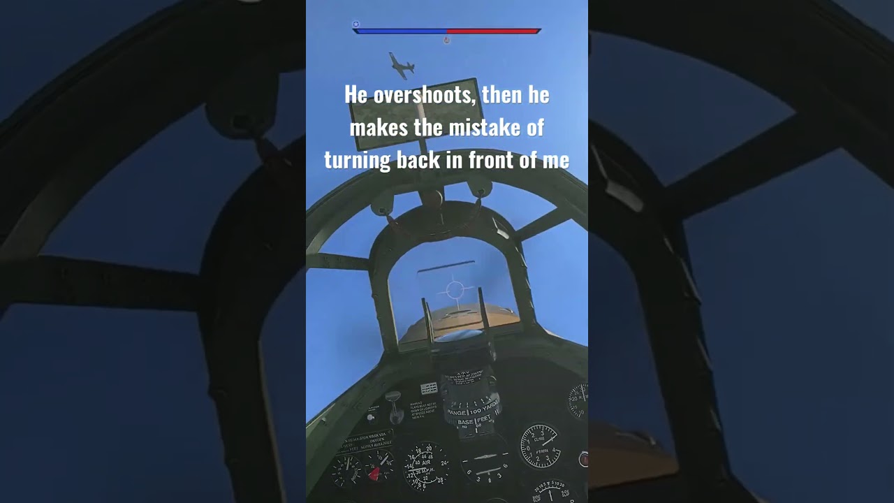 ZERO ON MY 6! 😱| Spitfire Mk Vb | War Thunder Sim 