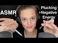 ASMR | Plucking Negative Energy🌹| Soft-spoken Cleansing of Your Aura | Tweezers and small scissors🌹