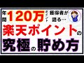 【2024年版】楽天ポイントの最強の貯め方4選!楽天経済圏を攻略してお得にポイ活しよう