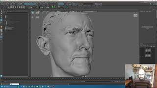 Aligning face expression scans to the neutral