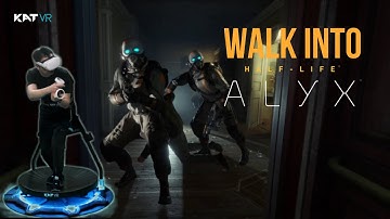 NEW KAT Walk C 2+ VR Treadmill: WALK Into Half Life: Alyx