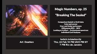 Magic Numbers #25: Breaking the Sealed
This week I look at the differences between NEO Draft and Sealed - which cards do differently, which cards to consider more carefully while building your pool. Apart from that I look at the Artifact-Enchantment spectrum within the format. What are the optimal numbers of those two types in your deck, are there any trends in relation to the number of cards of those types you play? Based on that I also look at some of the interesting cards in Kamigawa and try to provide numbers that will help you deciding whether you should play them or not. Magic Numbers #25: Breaking the Sealed
