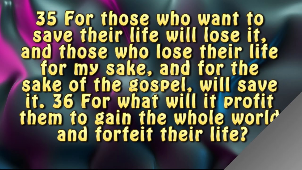 Mark 8 31 38 Scripture Video YouTube mark-8-31-38-scripture-video-youtube