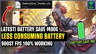 Latest! Battery Saver Mode Less Consuming Game Power + Boost FPS In Mobile Legends [Patch Fredrinn] screenshot 3