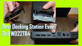 Best Docking Station Ever? Dell WD22TB4 Unboxing Setup \& Review