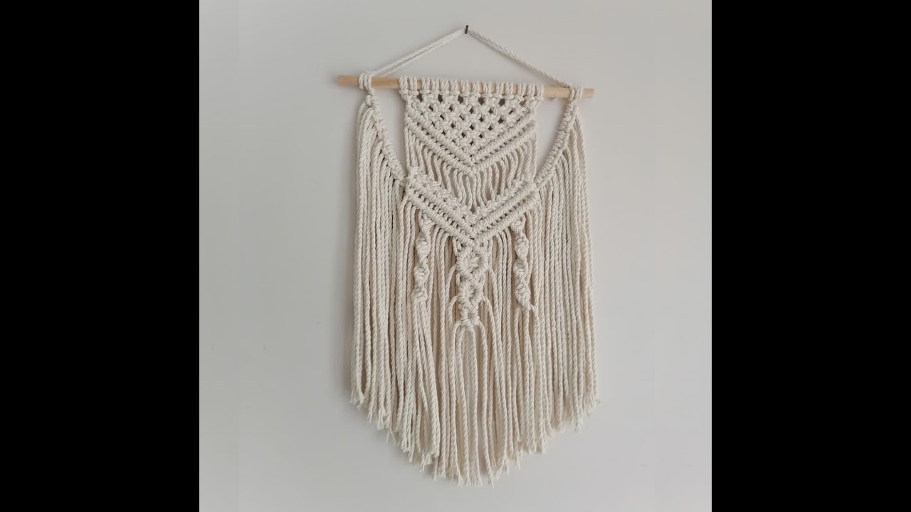 Macrame Wall Hanging Kit for Beginners YouTube