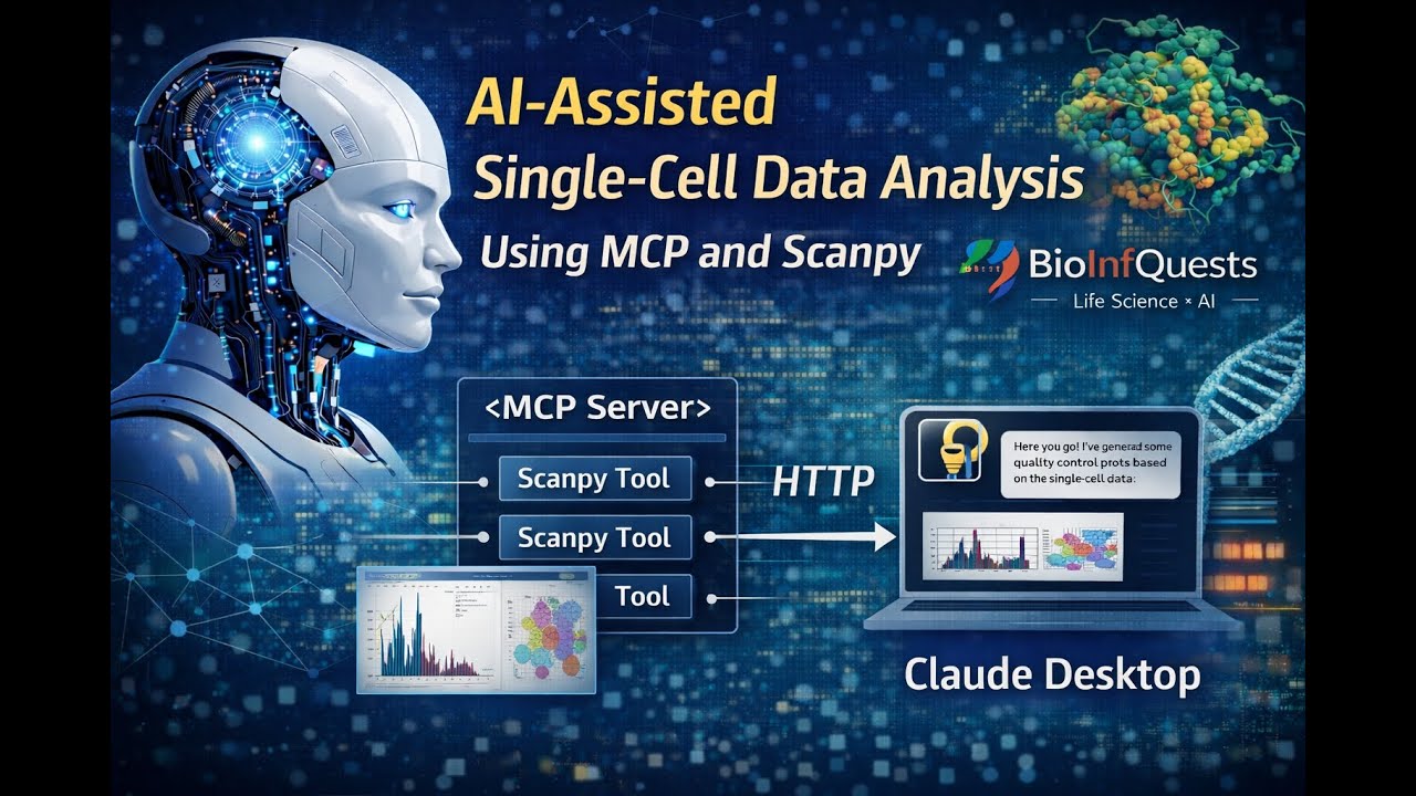 AI-Assisted Single-Cell Data Analysis Using MCP and Scanpy 🧬🤖
