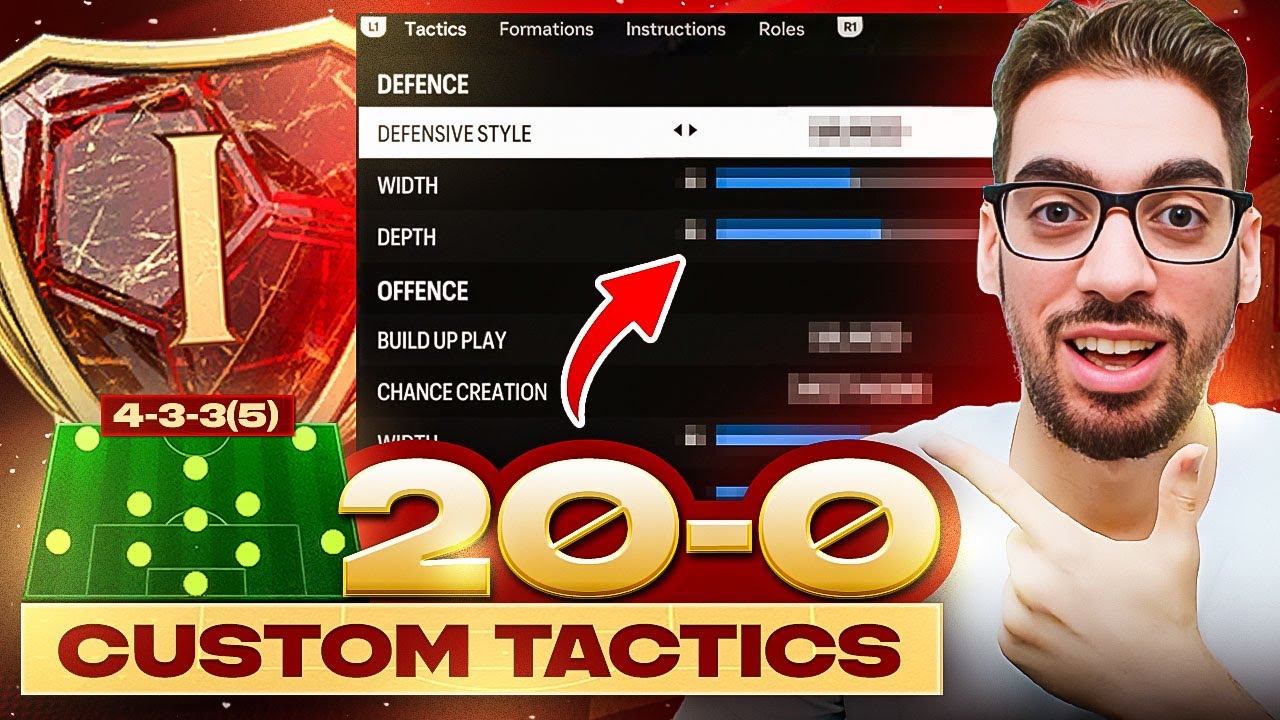 This Is Why 433 Is The New META Formation! Best Custom Tactics EA FC 24