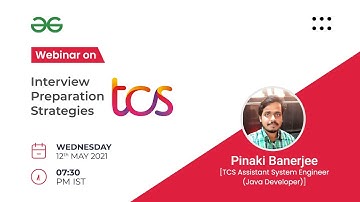 Webinar | Interview Preparation Strategies | TCS