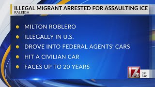 Man accused of assaulting ICE agents in Morrisville