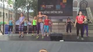 new girl zumba Reggie and Bollie daugavpils maratons 2016 svetlana lonska