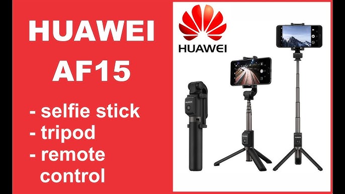 Huawei AF15 selfie stick with Bluetooth remote - unboxing ! - YouTube