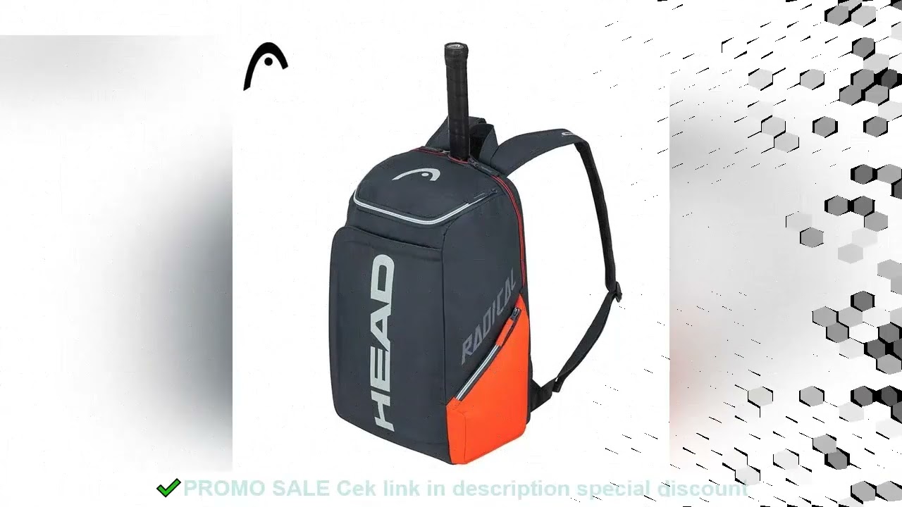 HEAD Original Radical Tennis Backpack 2-Pack Rackets Men's Bag Tenis Bag Women Padel Sports Backpack