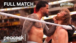 FULL MATCH: Sami Zayn & Kevin Owens vs. The Usos | WrestleMania 39 | Stream On Peacock