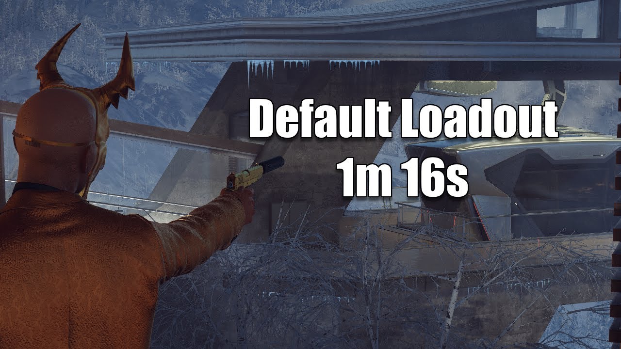 Hitman 3 - Hokkaido Default Loadout - SASO, Professional (1m 16s)