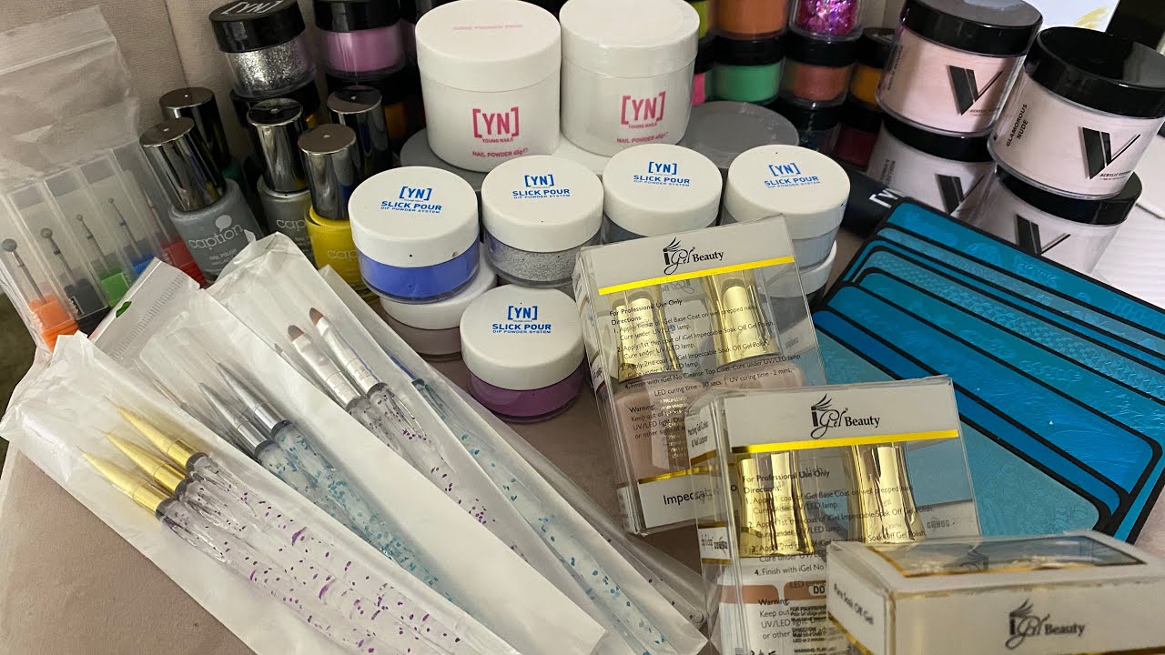 Nail Supply Haul Amazon nail Haul Young Nails Mystery Box Haul