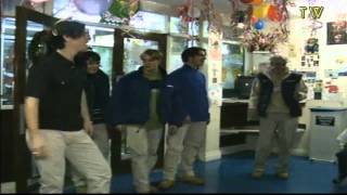 Westlife´s Kian, Shane & Mark - as I.O.U. at Sligo hospital ( Dec.1997 )