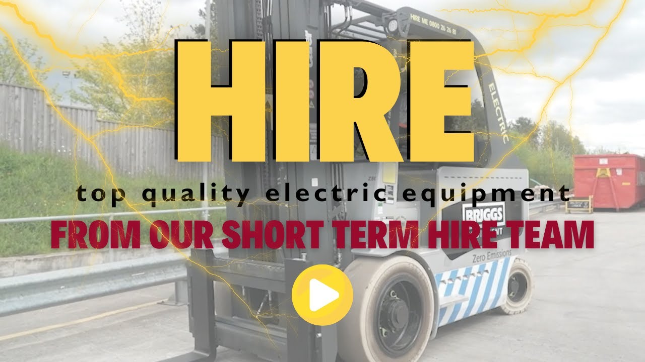 HIRE SUSTAINABLY FROM BRIGGS EQUIPMENT ⚡
