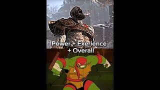 Kratos vs Rise of the tmnt #tmnt #godofwar