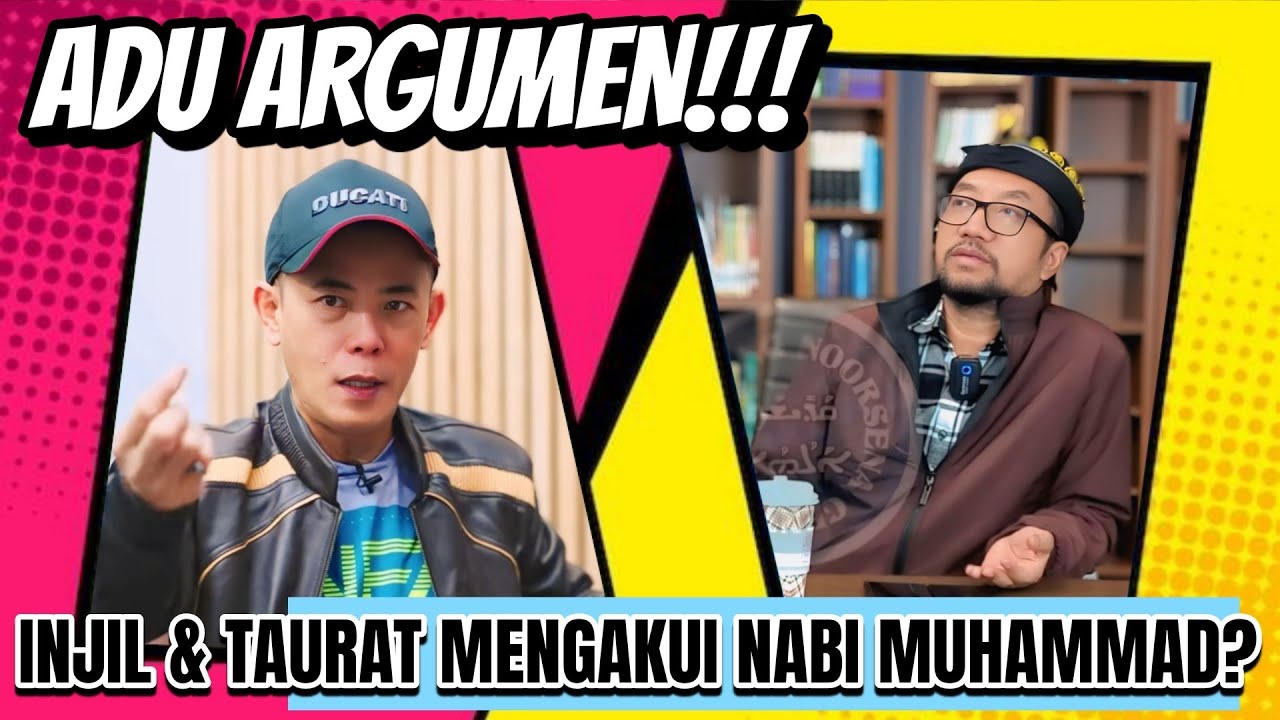 Koh Dondy Tan Sebut Nabi Muhammad Diakui Dalam Taurat Dan Injil‼️ Ini Jawaban Dr Bambang Noorsena❗