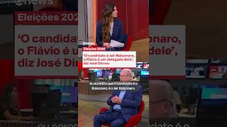 O Candidato É Jair Bolsonaro, O Flávio É Um Delegado Dele, Diz José Dirceu