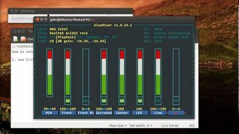 How to setup ubuntu to use all surround sound speakers by JPBN
