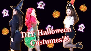 DIY Simple/ Cute/ Fun Halloween Costumes!!