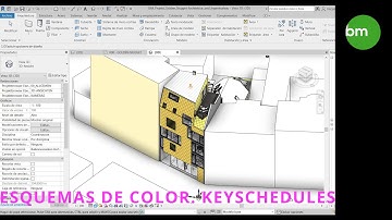 REVIT. Esquemas de color. Keyschedules. II