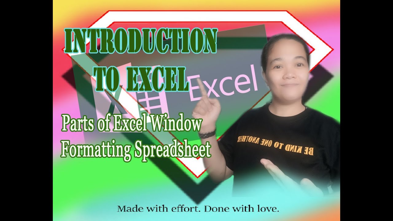 INTRODUCTION TO EXCEL - Tagalog Tutorial - YouTube