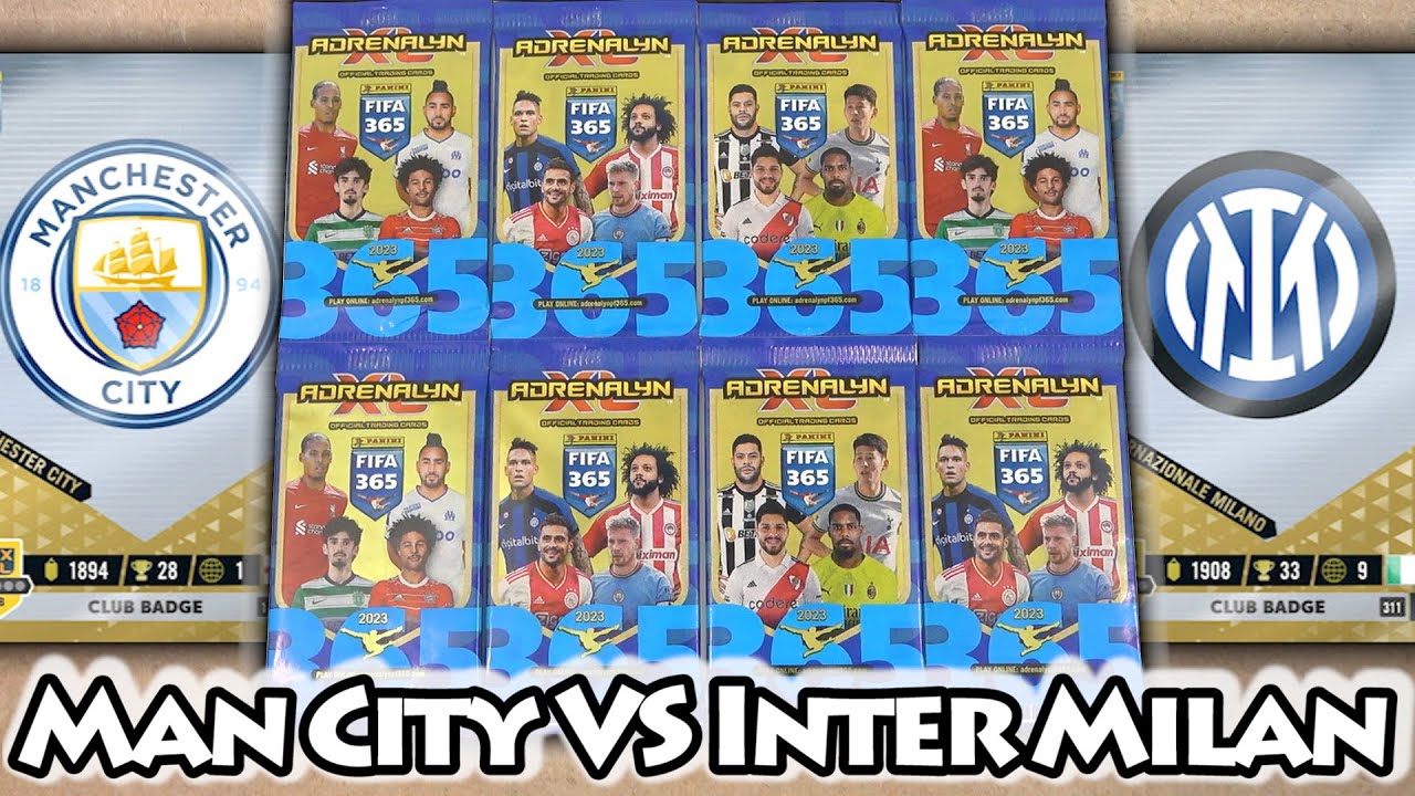 ADRENALYN XL FIFA 365 2023 Champions League Final Pack Battle Prediction | Man City VS Inter Milan