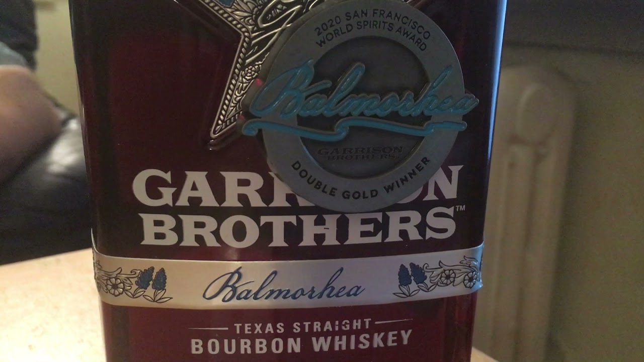 Banter and Bourbon Garrison Brothers Balmorhea Review! YouTube