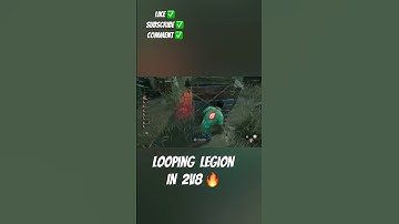 Looping Legion in DBD 2V8 🔥 #dbdshorts #dbd #deadbydaylight