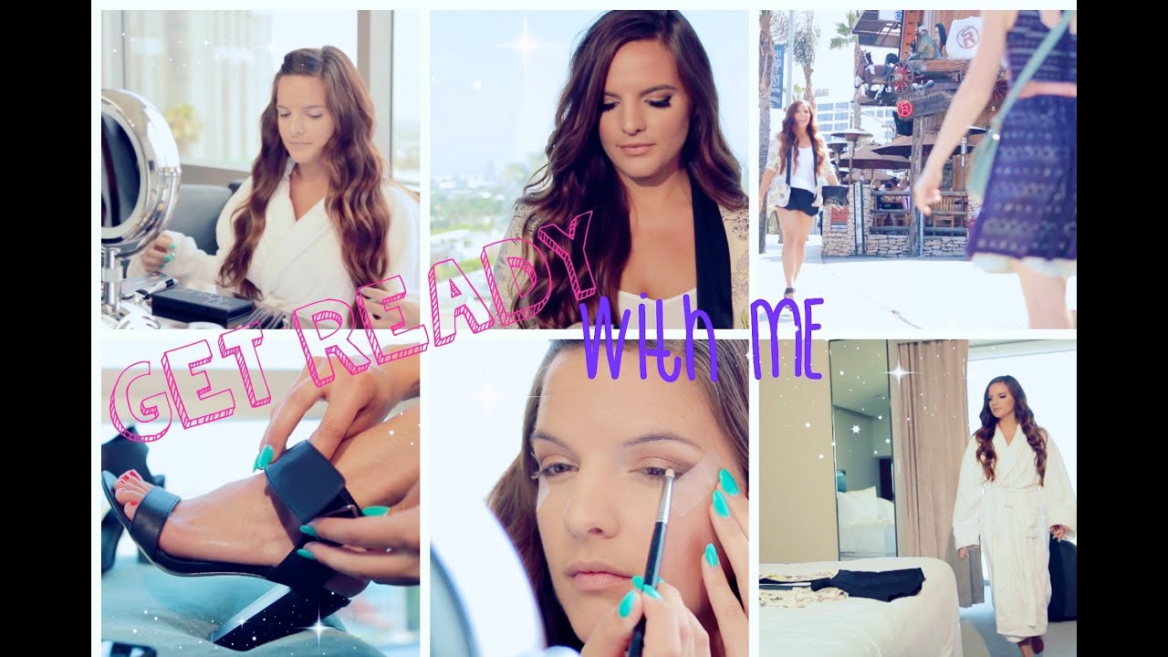 Get Ready With Me | A Night Out In LA skincare routine order