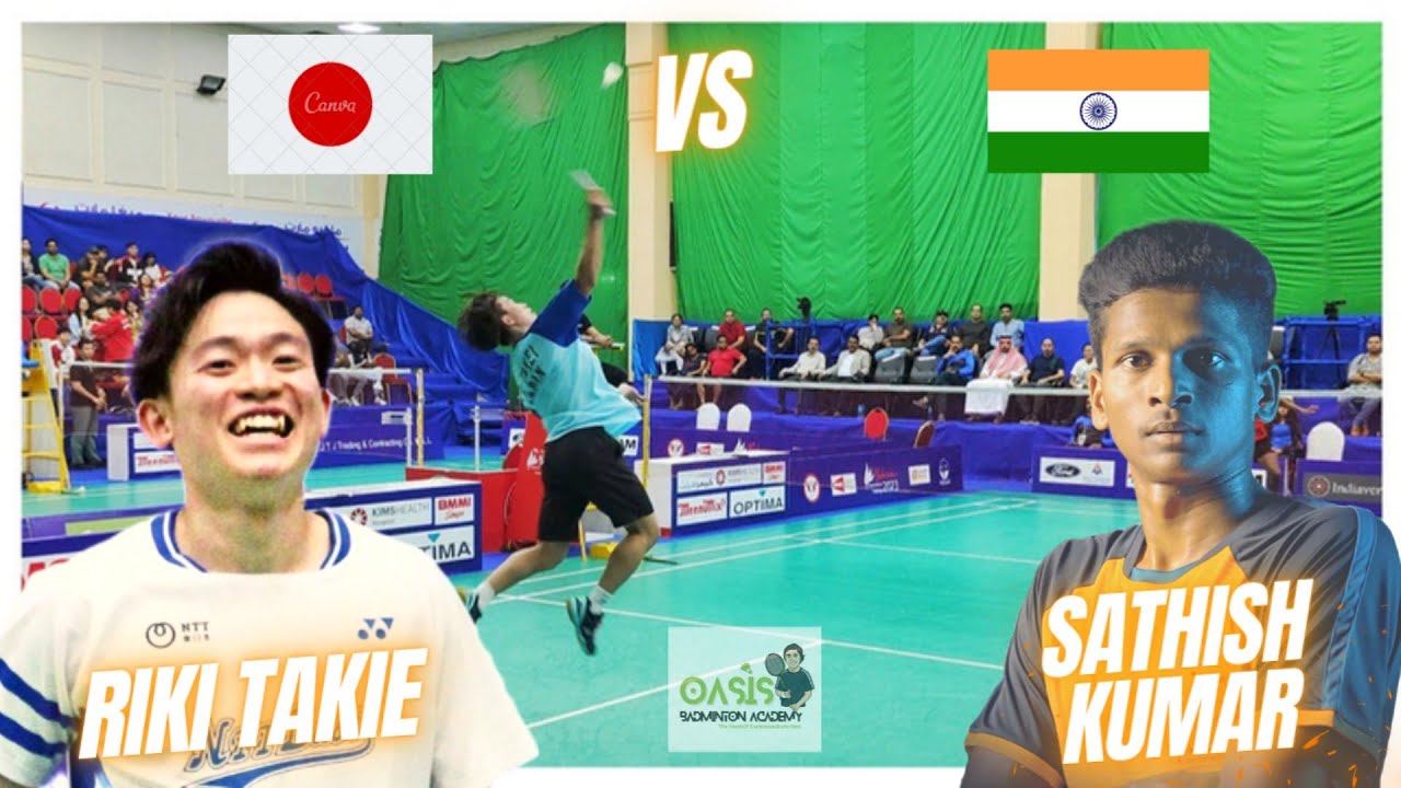 SATISH KUMAR VS RIKI TAKEI:AL SHARIF-BAHRAIN INTERNATIONAL BADMINTON CHALLENGE 2023 AT BKS