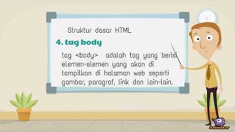 mengenal struktur dasar html