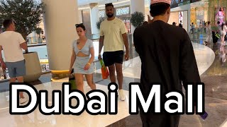 Dubai Mall Beautiful 4K Dubai Mall Walking Tour 2023