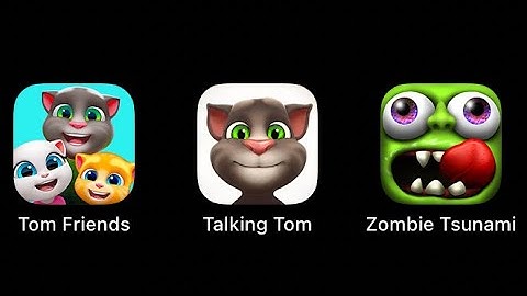 Tom Friends, Talking Tom, Zombie Tsunami, Android IOS Gameplay by JS UYE
